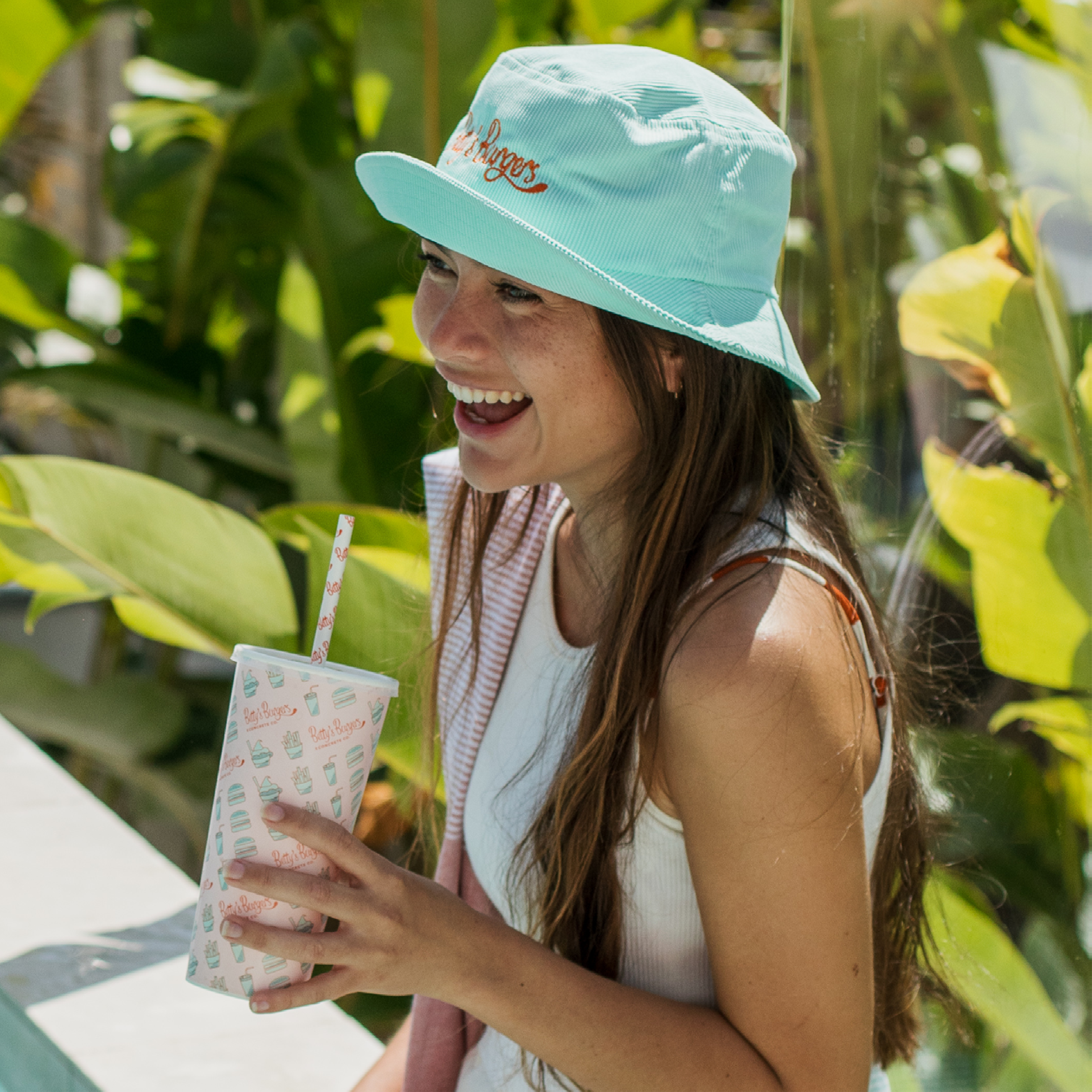 Betty's Burgers Corduroy Bucket Hat